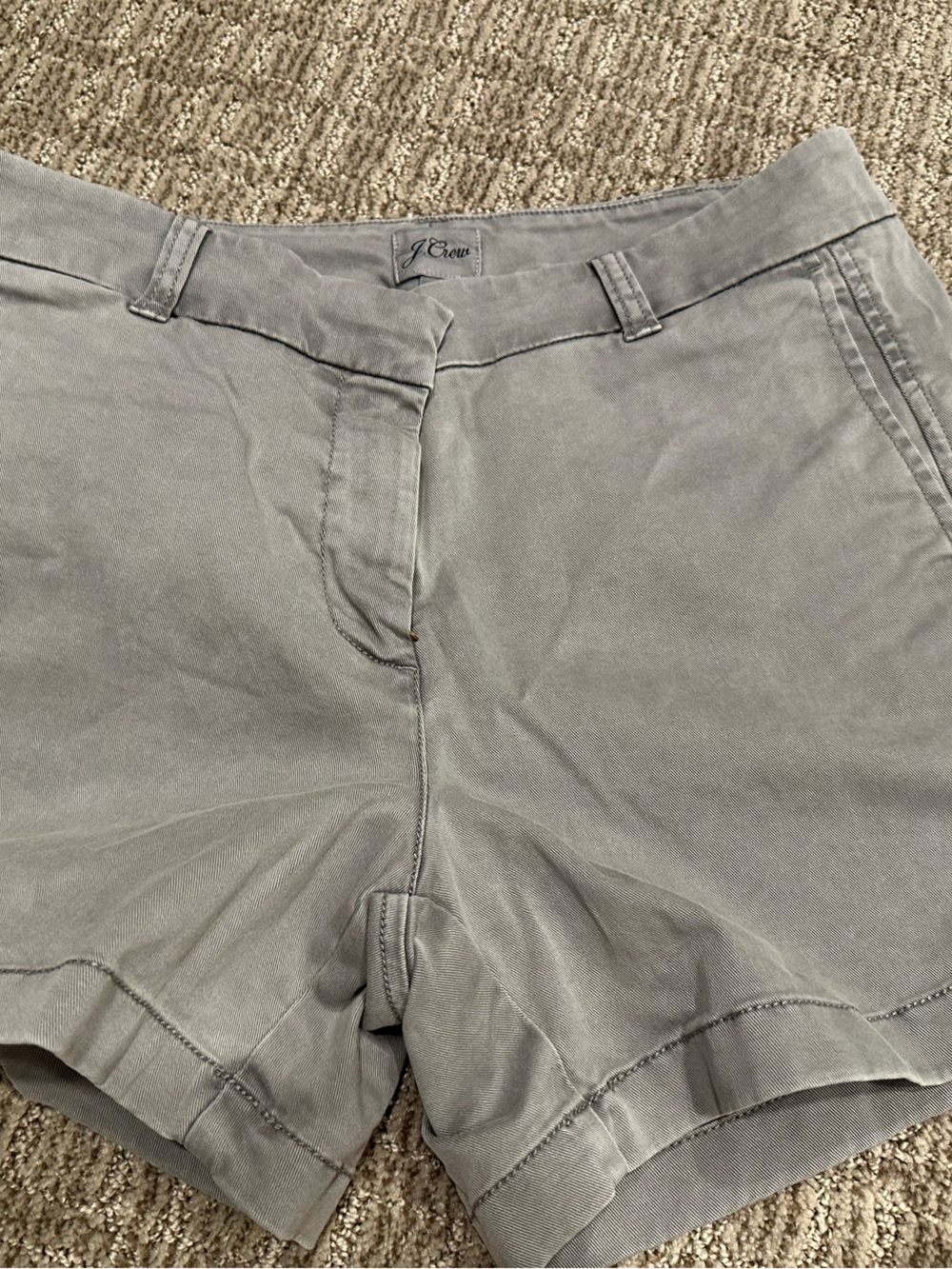 J. Crew Light Gray Women's Casual Shorts